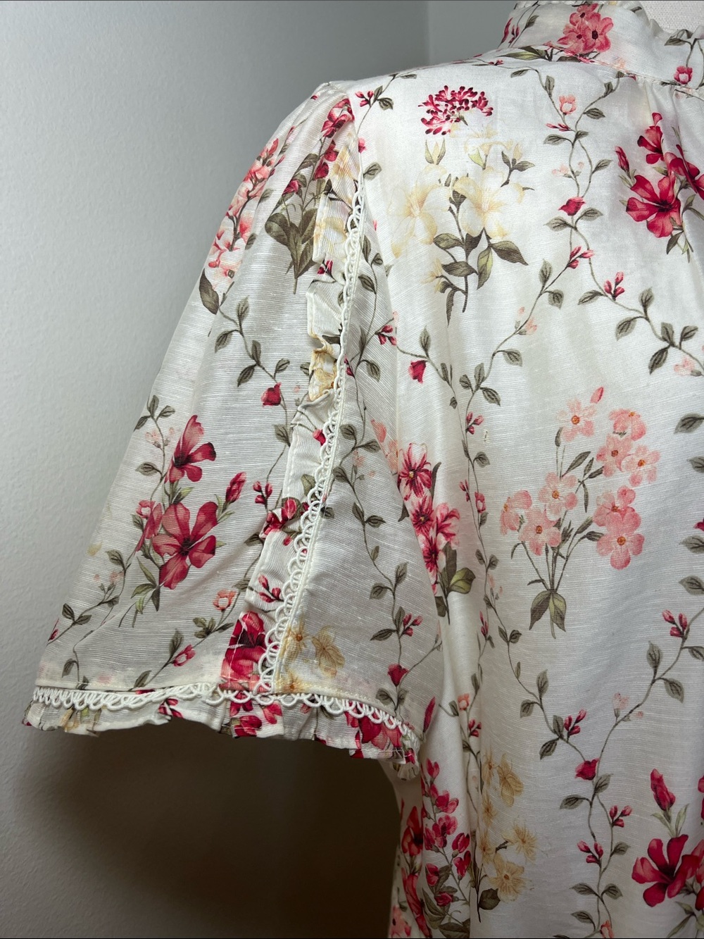 Jessie Button-Down Floral Print Midi Dress - Picture 14 of 17